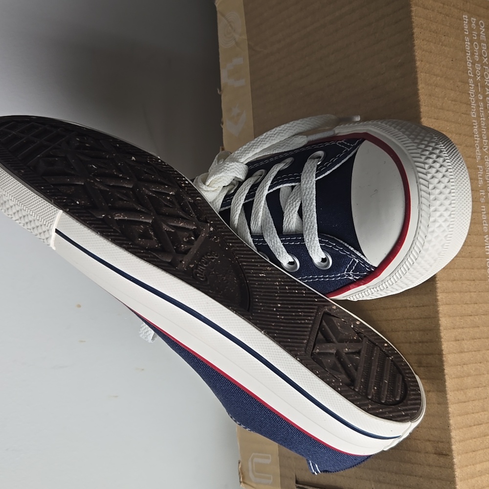 Converse Chuck Taylor All Star Ox Sneakers   Navy Blue Size US 8 - Picture 4 of 4